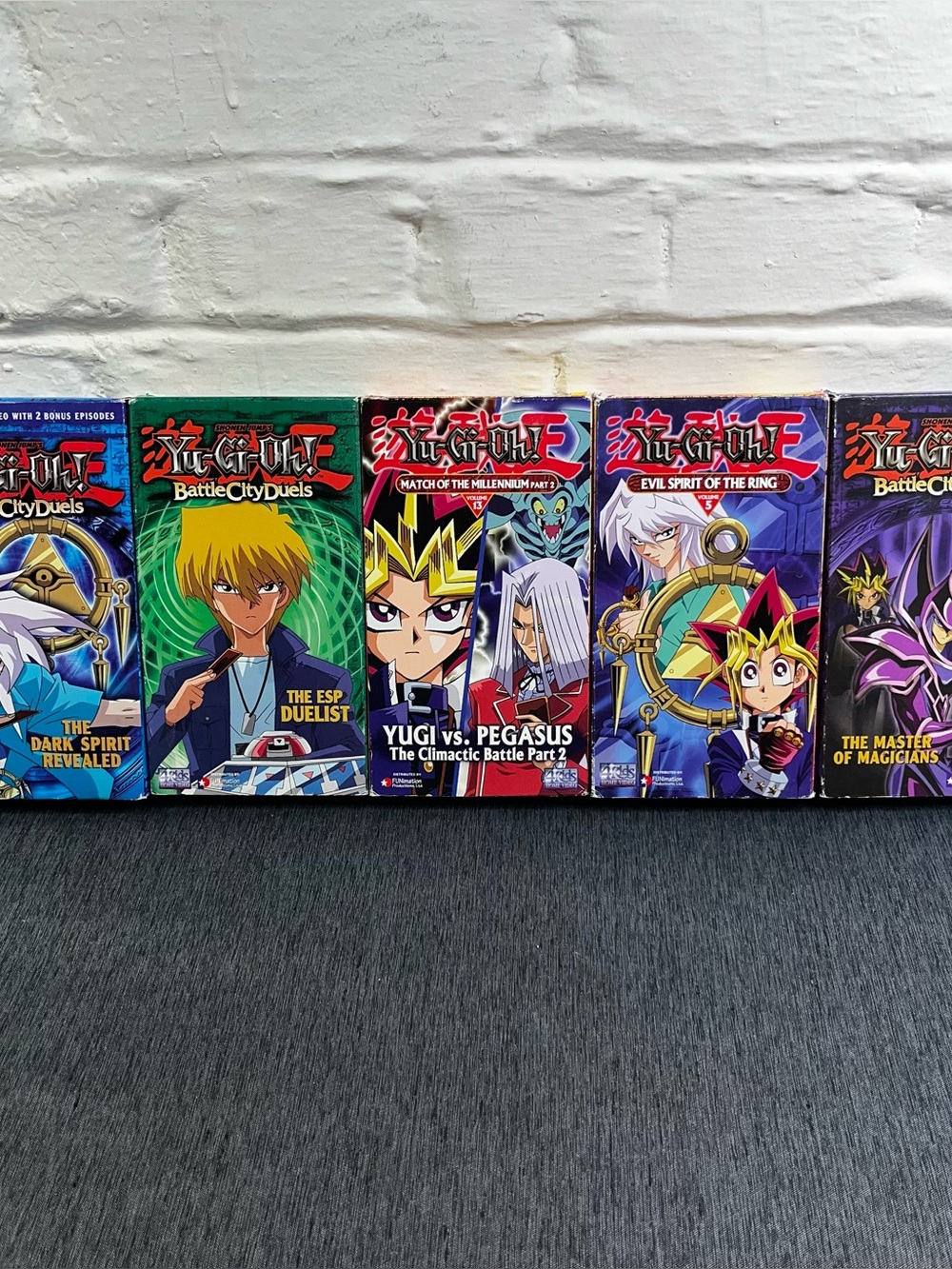 YU-GI-OH! Anime 5 VHS Lot